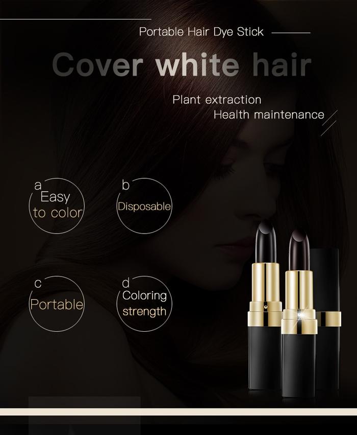 Lai Mei Quick Gray Coverage Hair Stick 3.8g