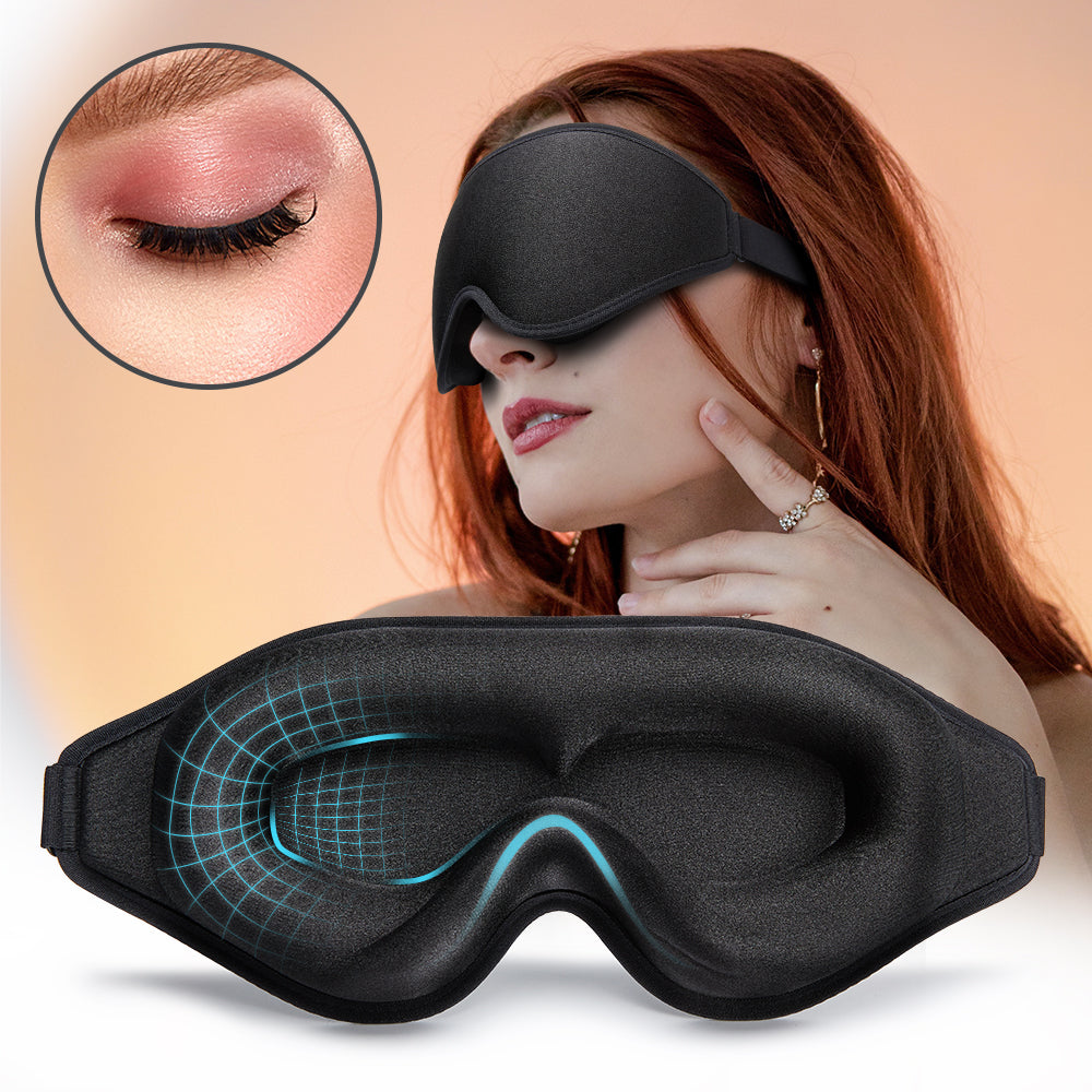 3D Ergonomic Memory Foam Eye Mask